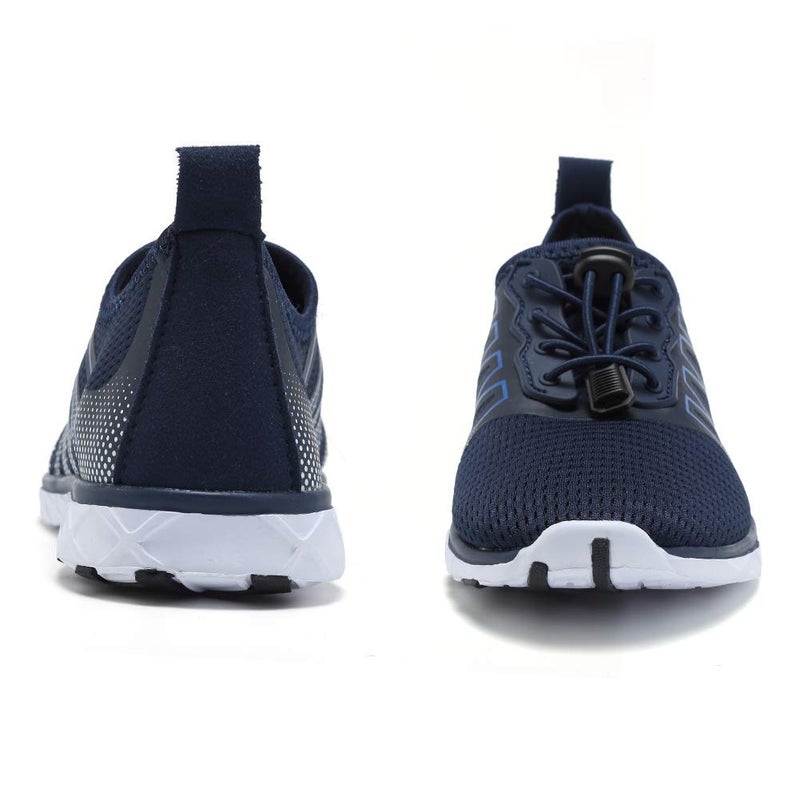 CIOR Kids Water Shoes Boys & Girls Sports Aqua Athletic Sneakers Lightweight Sport Shoes(Little Kid/Big Kid) U1ELJSX005-Navy-36 - Image 2